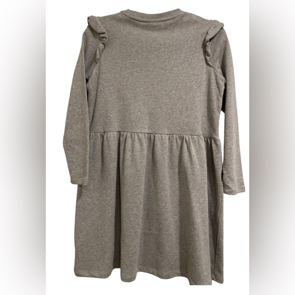 Hanna Andersson Gray Dress Colorful Balloon lollipop Sz 140 US 10 skin knit - Picture 2 of 3